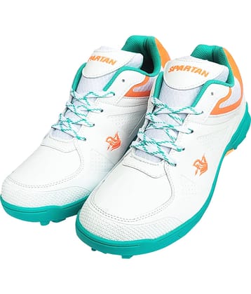 Spartan Spartan Avtar White Cricket Shoes