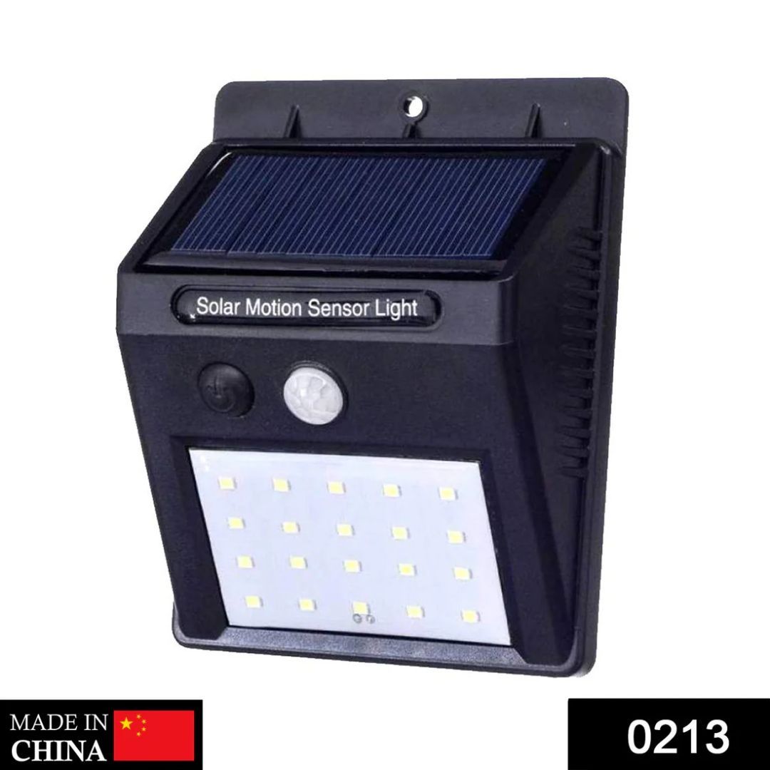 Solar Security LED Night Light for Home Outdoor or Garden Wall (Black) (30-LED Lights)