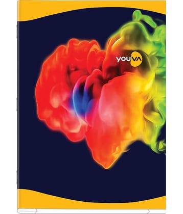 Navneet Youva | Soft Bound Long Notebook | A4 Size 21 cm x 29.7 cm | Single Line | 172 Pages| Pack of 6