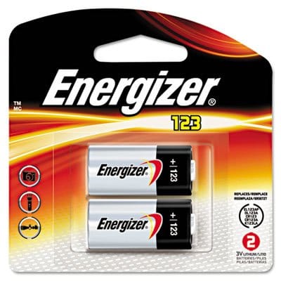Energizer - e2 Lithium Photo Battery 123 3V 2/Pack - Sold As 1 Pack - Count on it Shot After Shot.