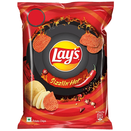 Lays Potato Chips - Sizzlin Hot, 40 G