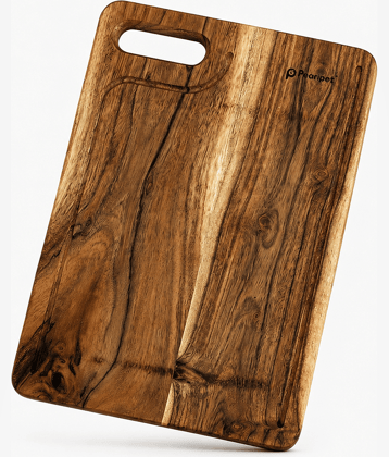 PearlPet Wooden Chopping Board 22.9×30.5×1.4 cm ( Pack of 1 )