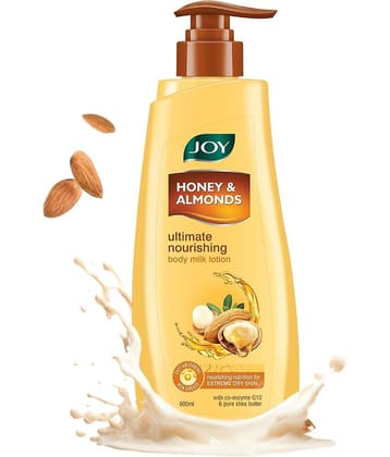 Joy Honey & Almonds Ultimate Nourishing Body Milk Lotion (600 ml)