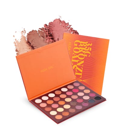 HUDA GIRL 35Shade Eyeshadow Palette-Long lasting with Shimmer and Glitter Eyeshadow palette for rakhi gift HUDA GIRL 35Shade Eyeshadow Palette-Long lasting with Shimmer and Glitter Eyeshadow palette for rakhi gift - 35 Bronze Edition / 250 g (Pack of 1) HUDA GIRL 35Shade Eyeshadow Palette-Long lasting with Shimmer and Glitter Eyeshadow palette for rakhi gift HUDA GIRL 35Shade Eyeshadow Palette-Long lasting with Shimmer and Glitter Eyeshadow palette for rakhi gift - 35 Bronze Edition / 250 g (Pack of 1)