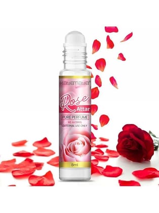Rose Attar Perfume for Unisex - Pure, Natural Undiluted | Floral Attar