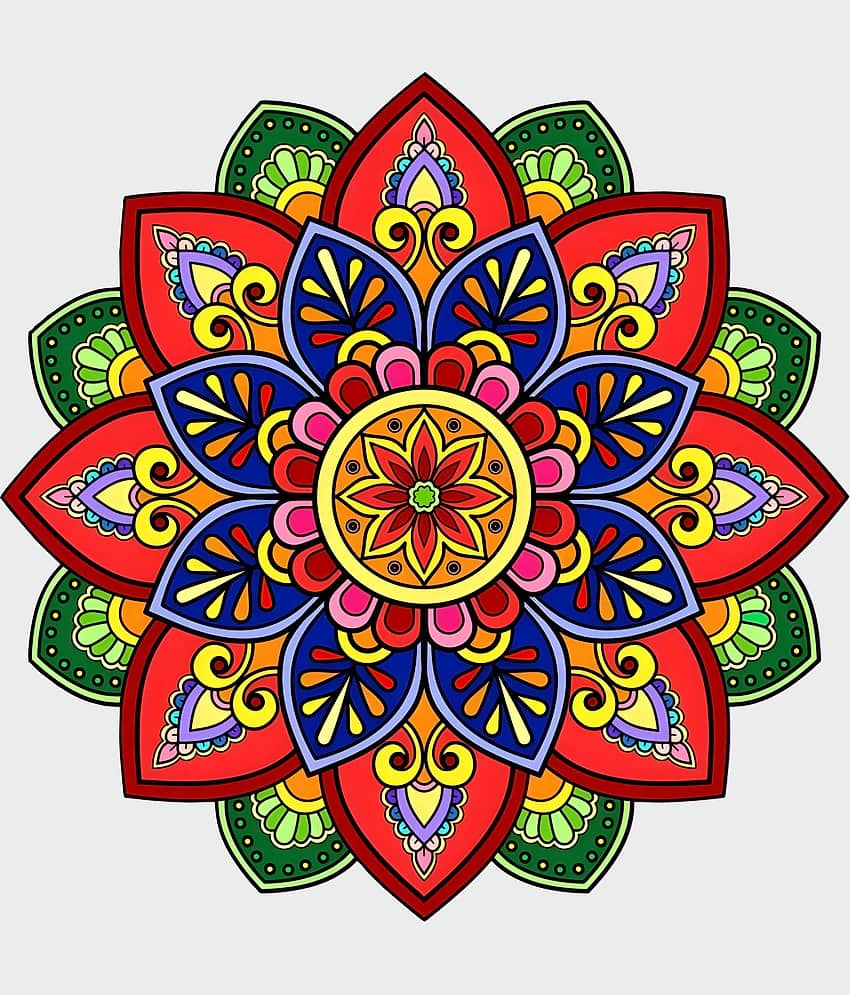 Decor Villa Floor Sticker Festival & Ocassion ( 40 x 40 cms )