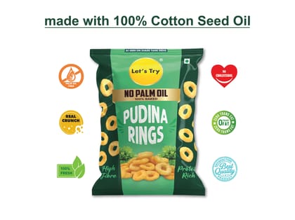 Let's Try Pudina Rings - 57g