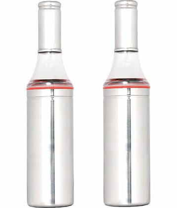 AKG Cooking Steel Oil Container/Dispenser Set of 2 1000 mL