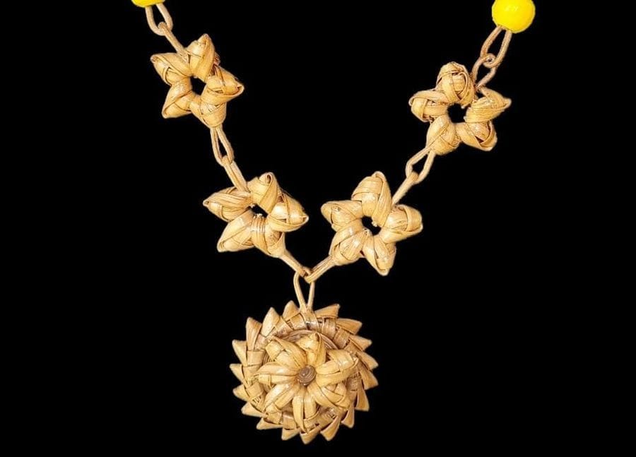 ASOMI HAND MADE CANE NECKLACE