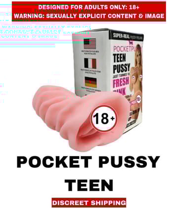 MALE ADULT SEX TOYS REAL POCKET PUSSY MASTURBATOR TEEN FRESH PINK For Men