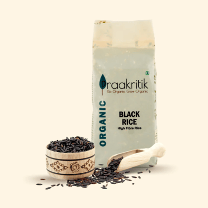 Praakritik Organic Black Rice 500g Praakritik Organic Black Rice 500g