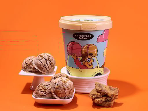 Cookies & Cream Ice Cream [750 Ml Hand Scooped]