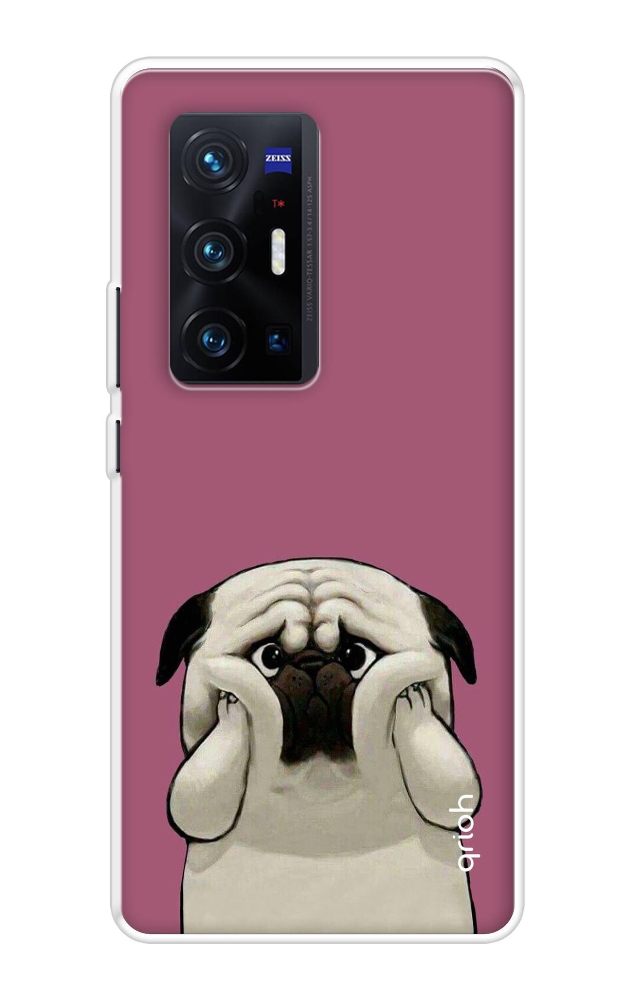 Chubby Dog Soft Cover for Vivo X70 Pro Plus