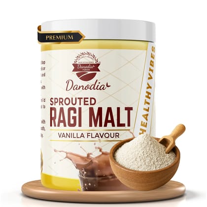 Danodia Foods Sprouted Ragi (Millet) Malt, 400 gm