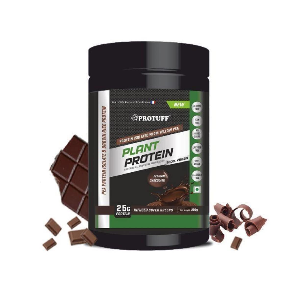 Plant Protein Belgian Chocolate 200g (6 Servings)