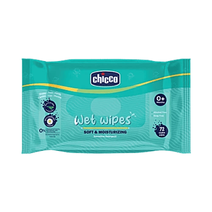Chicco Wet Wipes 72 Pulls