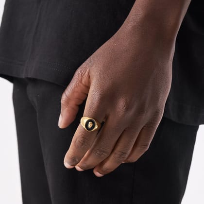 DROWNING RING (GOLD)-S