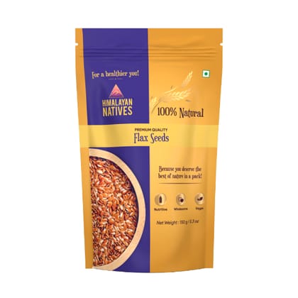 Himalayan Natives Flax Seeds 150 Gms