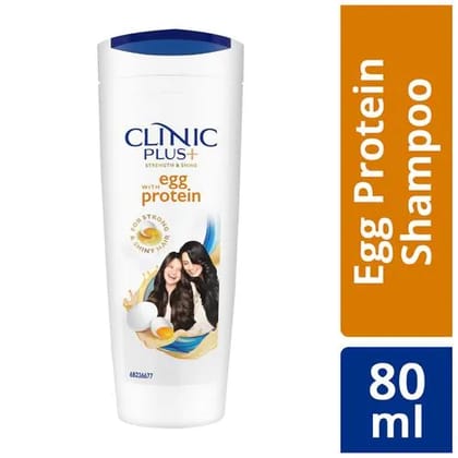 Clinic Plus Strength & Shine Shampoo, Egg Protein, 80 ml Clinic Plus Strength & Shine Shampoo, Egg Protein, 80 ml