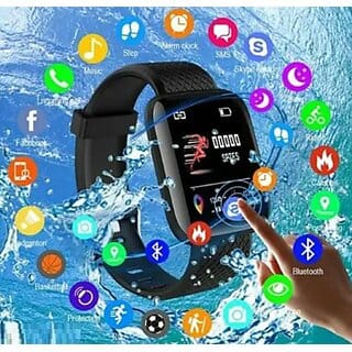 AXTON-iD116 WITH HEALTH MONITORING STEP COUNT BLOOD PRESSURE MONITOR CALL FUNCTION.