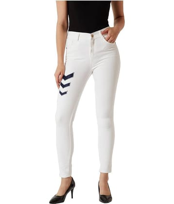 Miss Chase Denim Jeans - White
