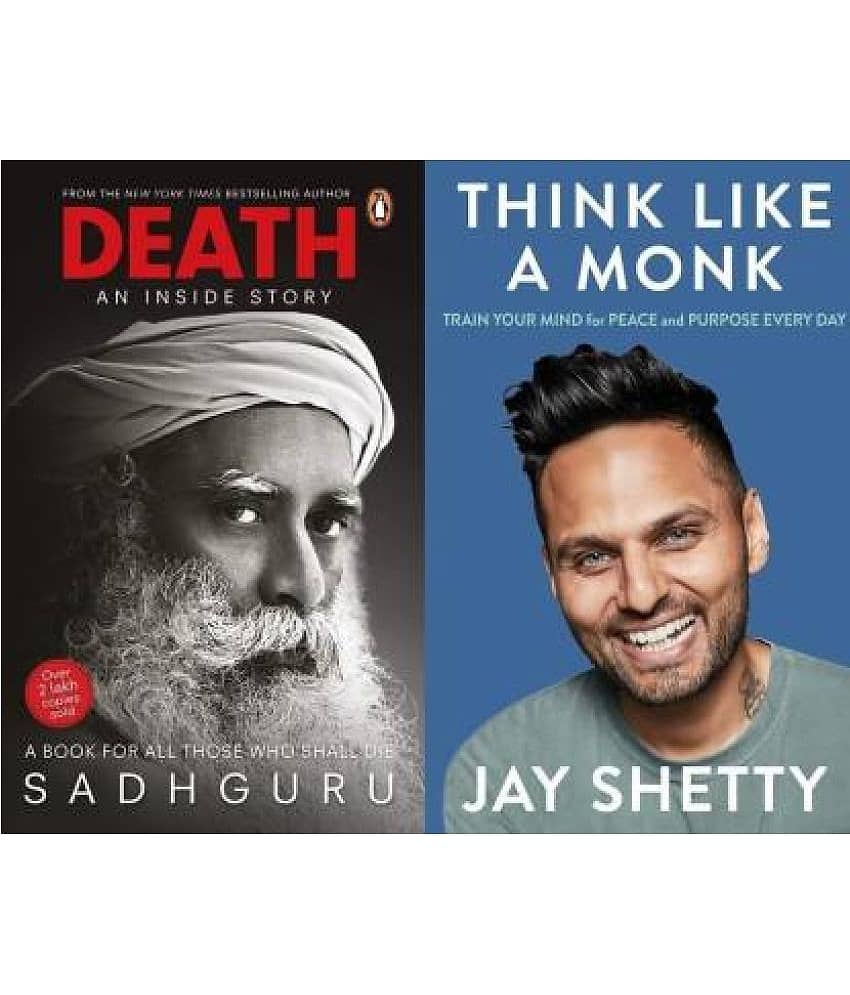 Death, Think Like A Monk (Set Of 2 Books)  (Paperback, Sadhguru, Jay Shetty)