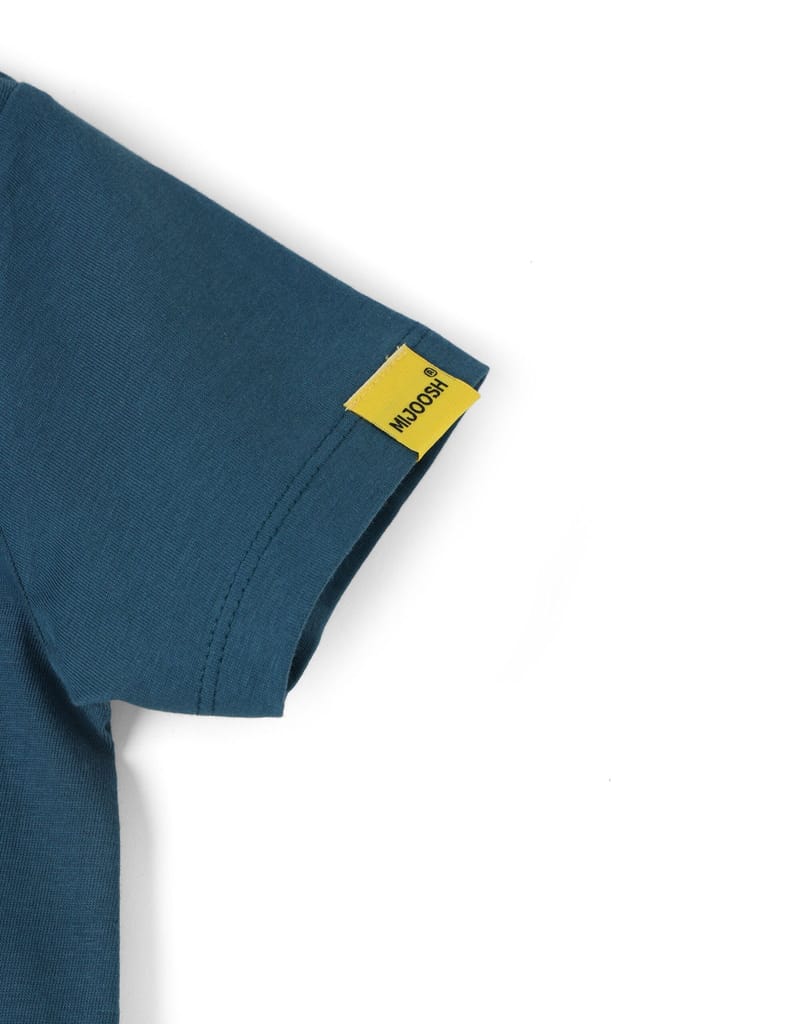 Trendy Kids Boys T shirt Cotton Blue Coral Skating Dino 2025 at ShopCircuit | ONDC