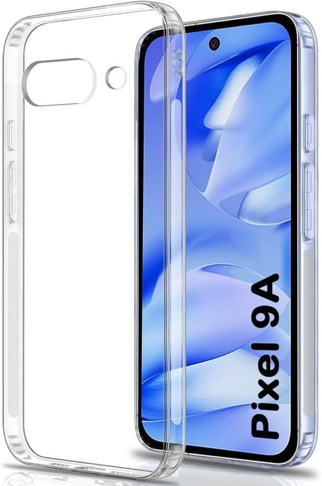 PLUGTECH TPU Ultra Hybrid Clear Camera Protection Back Cover Case for Google Pixel 9A-Transparent