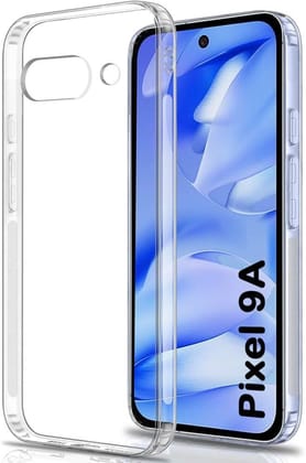 PLUGTECH TPU Ultra Hybrid Clear Camera Protection Back Cover Case for Google Pixel 9A-Transparent
