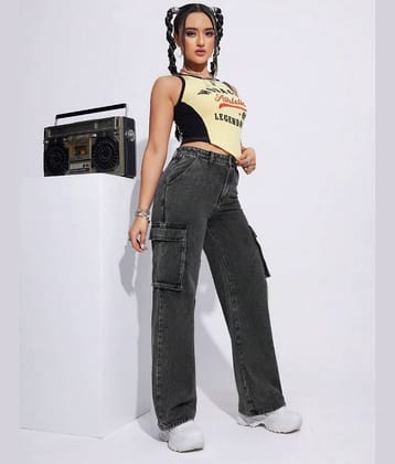 9x denims - Grey Denim Regular Fit Women's Jeans ( Pack of 1 )