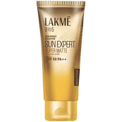 Lakme Sun Expert Super Matte Sunscreen Lotion SPF 50, 50 ml