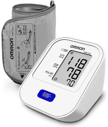 Omron HEM 7120 Fully Automatic Digital Blood Pressure Monitor With Intellisense Technology For Most Accurate Measurement - Arm Circumference (22-32Cm)