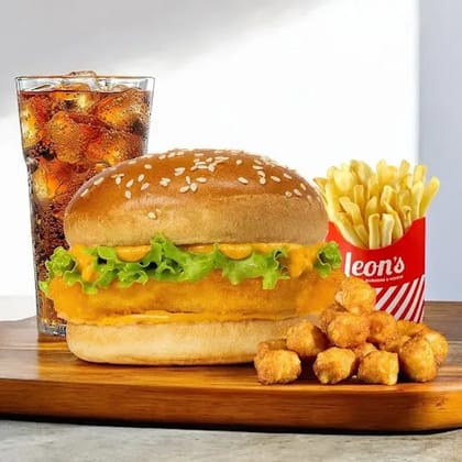 Peri Peri Paneer Burger Combo