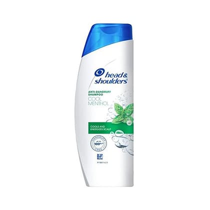 Head & Shoulders Cool Menthol Anti-Dandruff Shampoo - Cools & Energizes Scalp, Upto 100% Dandruff Free, 340 Ml