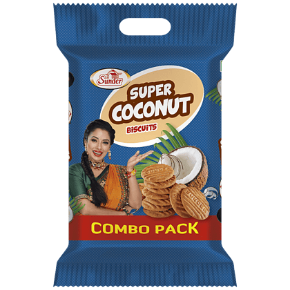 Sunder Super Coconut Biscuits, 600 G