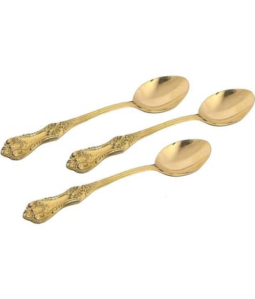 A & H ENTERPRISES - Brass Brass Table Spoon ( Pack of 3 )