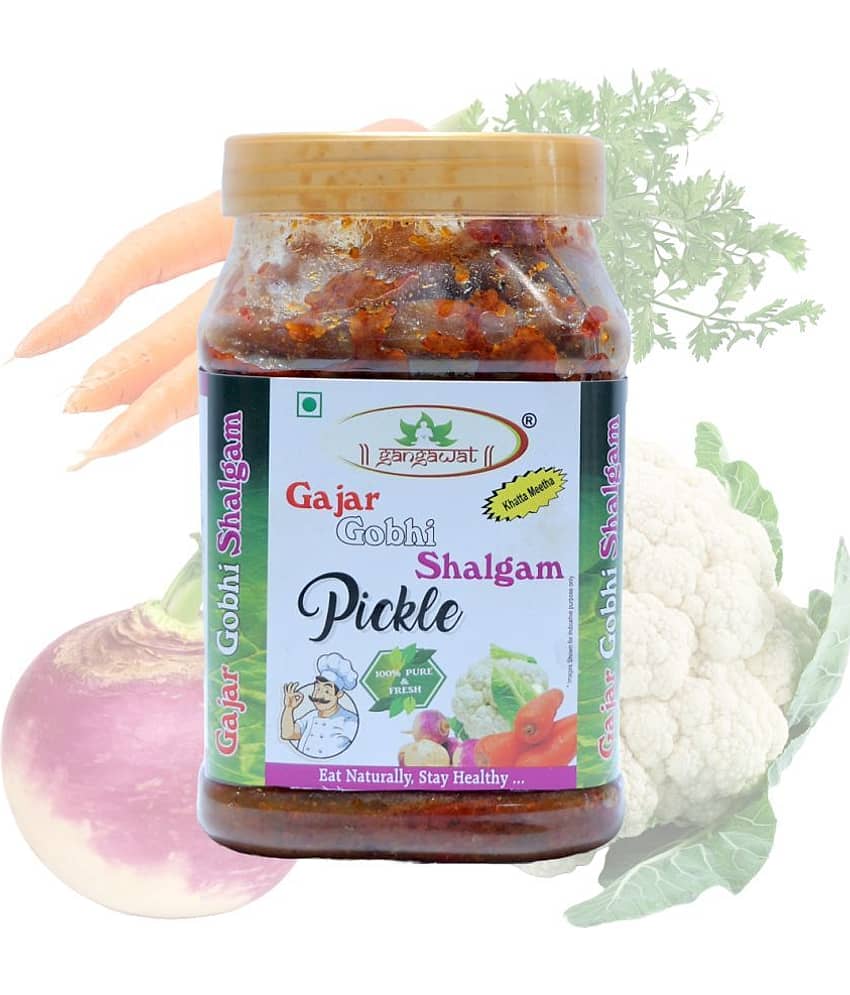 gangawat gajar gobhi shalgam pickle Vegetable Pickle 800 g