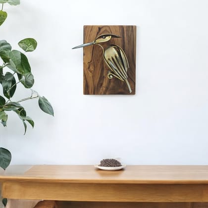 Exquisite Handcrafted Steel Bird Sculpture  Artistic Decor Made from Recycled Cutlery