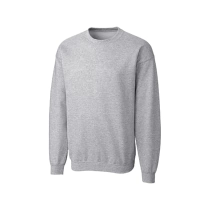 Sweat T-Shirt, Grey, S (Unisex)