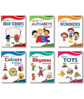 Copy Color Colouring Books for Early Learning by InIkao