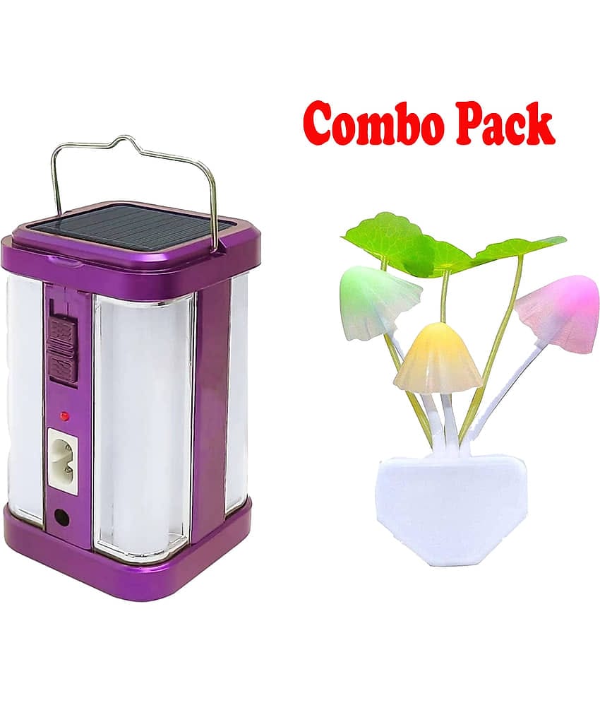 Stylopunk Above 50W Emergency Light ST12 Free Night lamp Multi - Pack of 2