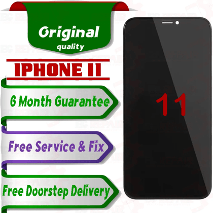 Apple iPhone 11  (display glass combo folder) Mobile Display LCD Screen With Touch