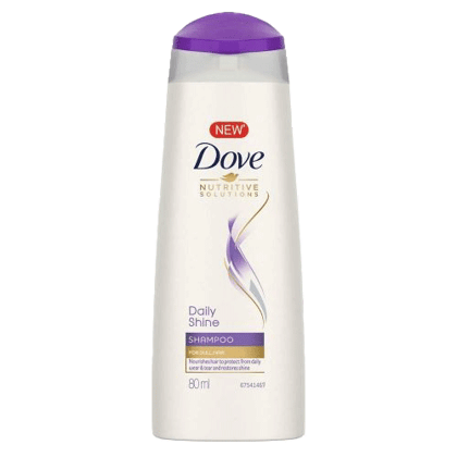 Dove Hair Shampoo Daily Shine 80ml