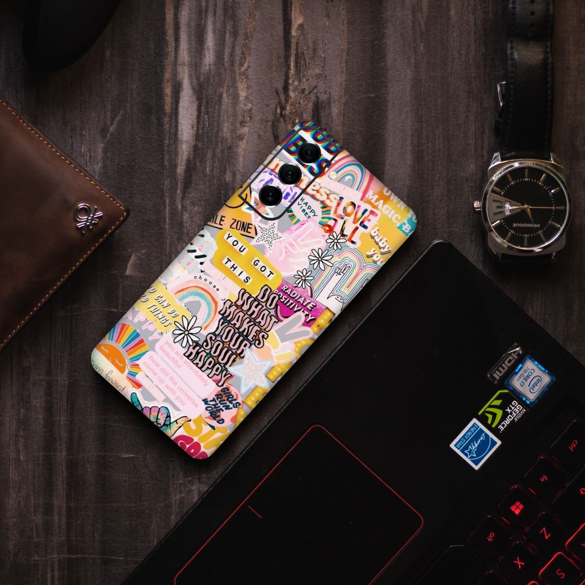 Do What Makes You Happy Mobile Skin