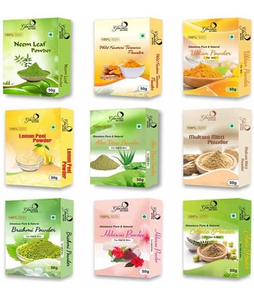 glowious - Skin Toning Face Pack for Normal Skin ( Pack of 9 )