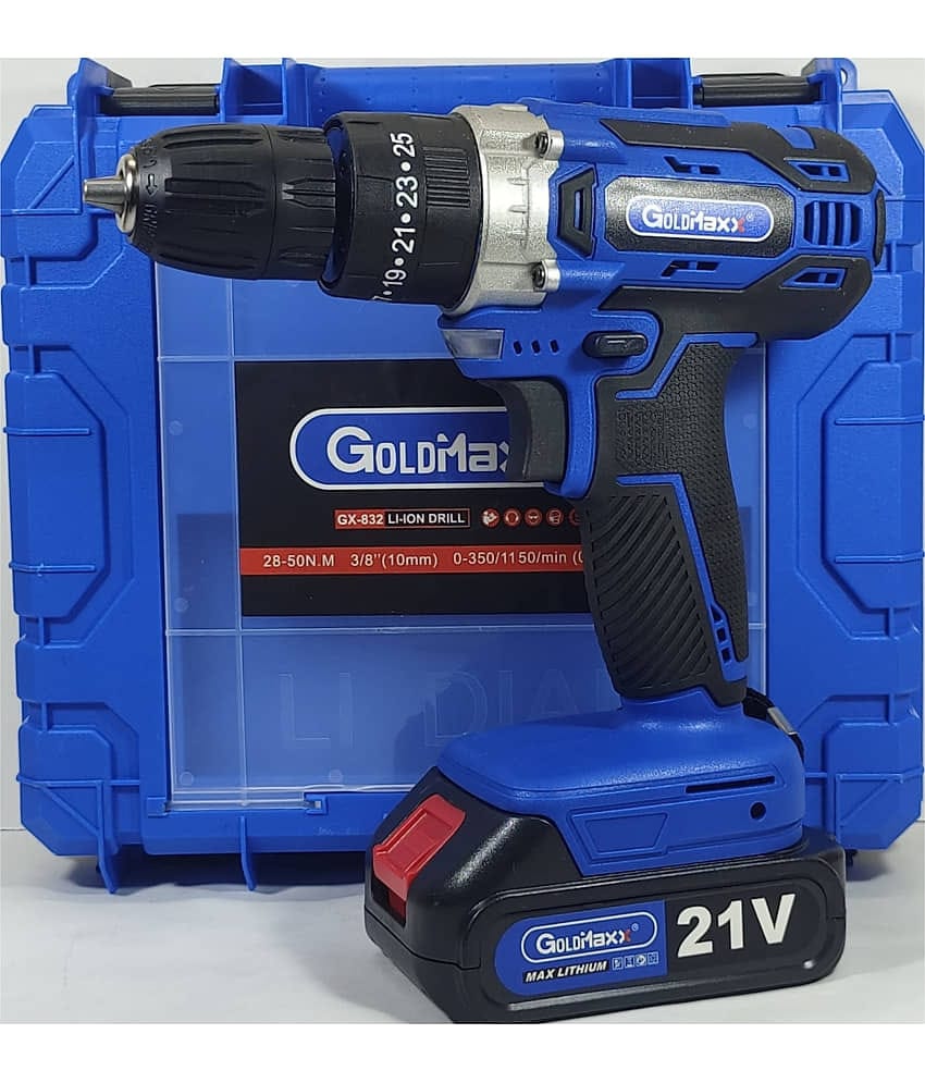 GOLDMAXX - 21 volts 10mm Cordless Drill Machine