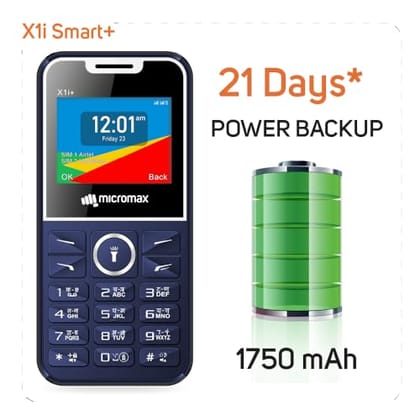 Micromax X1i Smart Plus - Blue