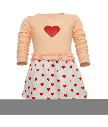 CATCUB Cotton For Girls ( Pack of 1 , Peach )