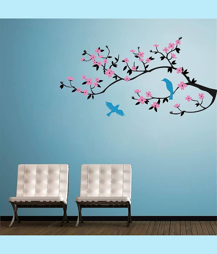 Inkfence Wall Sticker Birds ( 75 x 140 cms )