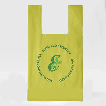 Enviclean Compostable Yellow Garbage Bag (100kg) | Various Thickness | Waste Management